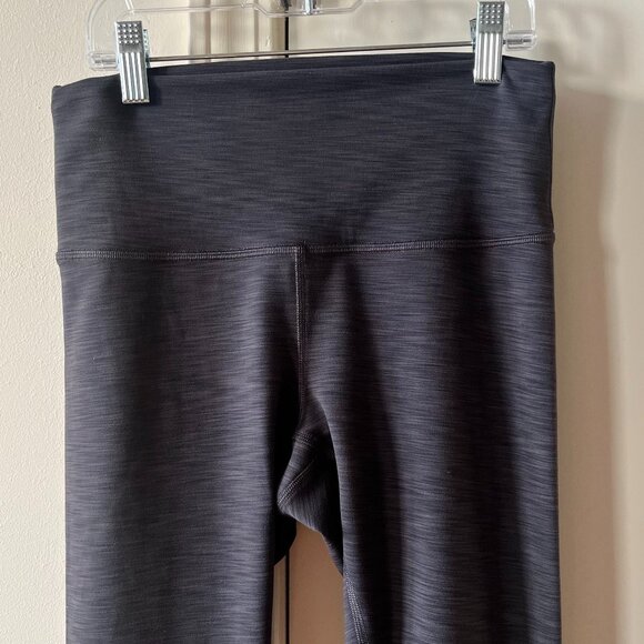 Lululemon Wunder Train High-Rise Crop 23" Grey Size 6 - Picture 4 of 9
